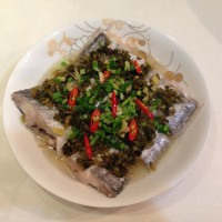 雪菜蒸带鱼的做法图解6