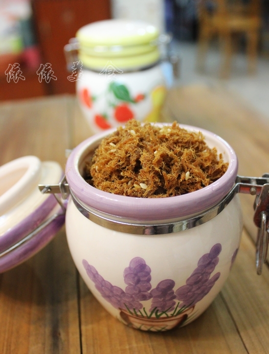 芝麻肉松的做法