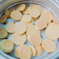 红薯香蕉饼的做法图解1
