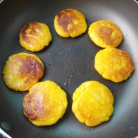 红薯香蕉饼的做法图解8