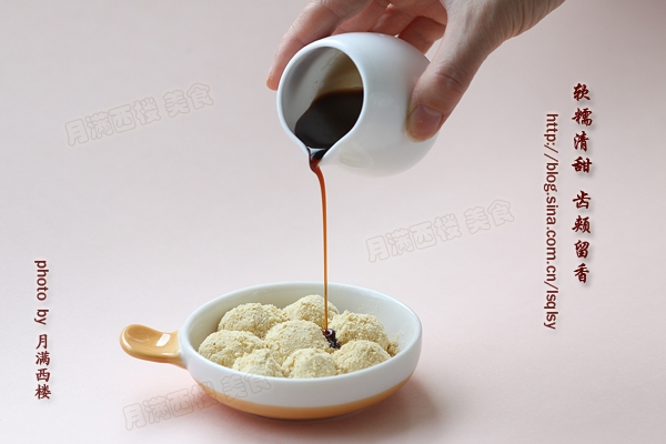 红遍大江南北的传统小甜点--糍粑的做法