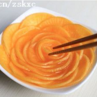 橙香萝卜花的做法图解4