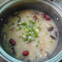 香菇滑鸡粥的做法图解7