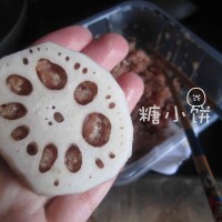 家常年菜藕夹的做法图解3