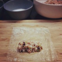 豆腐衣包肉的做法图解5