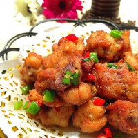 椒盐蒜香鸡翅的做法图解4