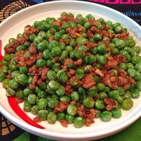 肉末青豆的做法图解5