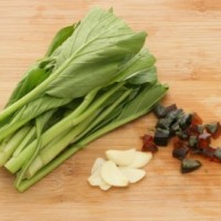 上汤菜心的做法图解1