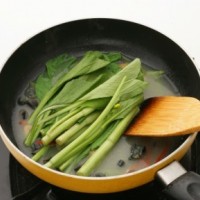 上汤菜心的做法图解4