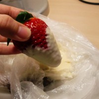 甜心巧克力草莓的做法图解7