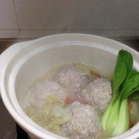清炖狮子头的做法图解7