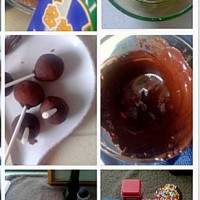 布朗尼棒棒糖蛋糕的做法图解1