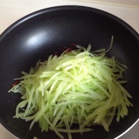 辣炒莴笋的做法图解4