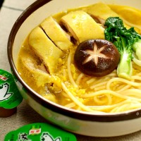 浓汤宝—淡咖喱鸡汤面的做法图解8