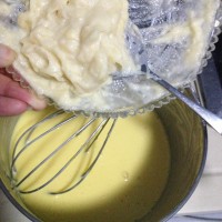 玫瑰花榴莲轻乳酪蛋糕的做法图解6