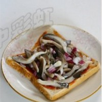 吐司披萨的做法图解5