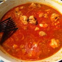 韩国美食—辣炖鸡汤的做法图解4
