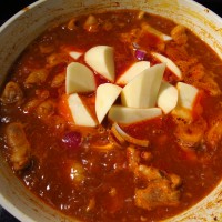 韩国美食—辣炖鸡汤的做法图解5