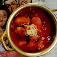韩国美食—辣炖鸡汤的做法图解6