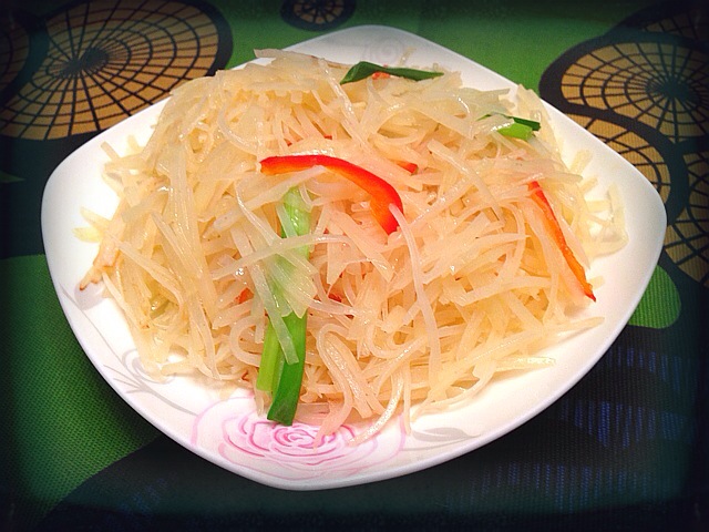 清炒土豆丝的做法