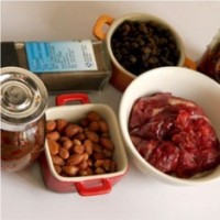 香辣豆豉牛肉酱的做法图解1