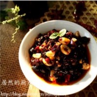 香辣豆豉牛肉酱的做法图解18