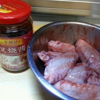李锦记叉烧酱烤鸡翅的做法图解1