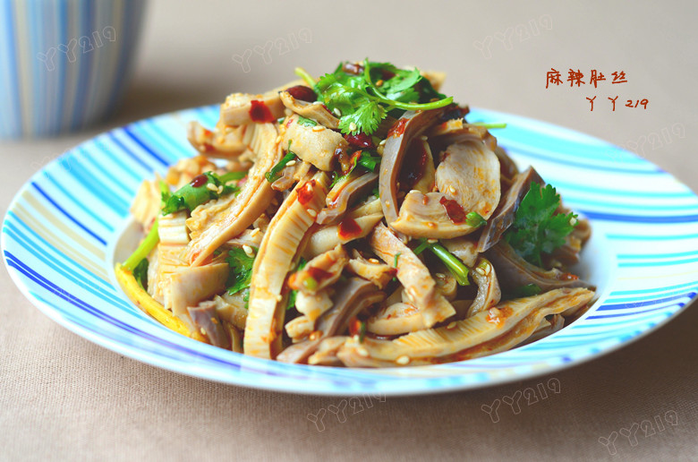 麻辣肚丝——宜酒宜饭的凉菜的做法