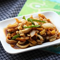 干锅鱿鱼的做法图解5