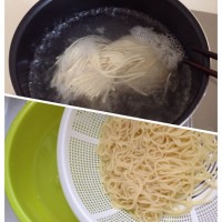 蔬菜酱油炒面的做法图解2