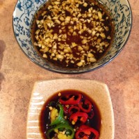 蒜蓉肉末拌面的做法图解2