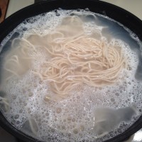 蒜蓉肉末拌面的做法图解4