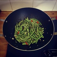 梅干菜干煸刀豆(四季豆)的做法图解9