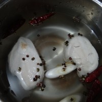 麻辣鸡丝的做法图解1