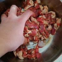 <西北菜>孜然羊肉的做法图解4