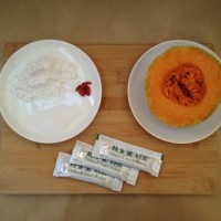 糯米南瓜羮的做法图解1