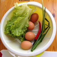 鸡蛋卷饼的做法图解1