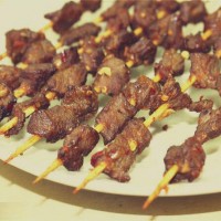烤箱系列------牛肉串的做法图解6