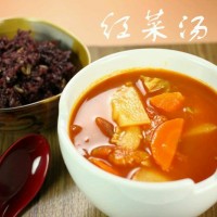 家常版红菜汤的做法图解1