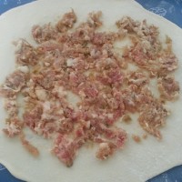 停不了肉末千层饼的做法图解2