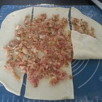 停不了肉末千层饼的做法图解4
