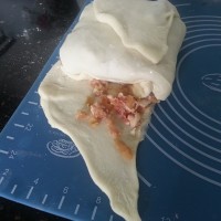停不了肉末千层饼的做法图解9