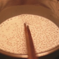火龙果椰汁西米露的做法图解5