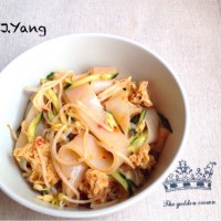 传统洗面凉皮的做法图解12