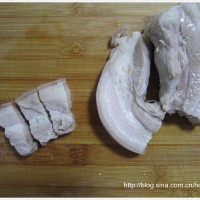 百叶结烧肉的做法图解2