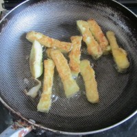 茄汁茄条的做法图解5
