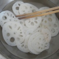 凉拌藕片的做法图解4
