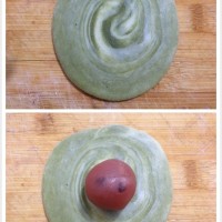 红酒蔓越莓抹茶酥的做法图解8