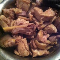 砂锅毛豆炖鸡的做法图解4