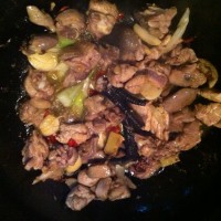 砂锅毛豆炖鸡的做法图解6